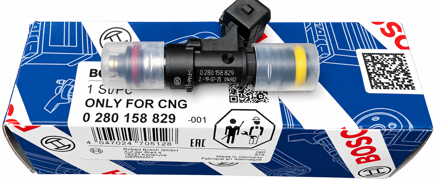 Bosch 210 lb/hr High Impedance Fuel Injector EV1 60mm Standard Length