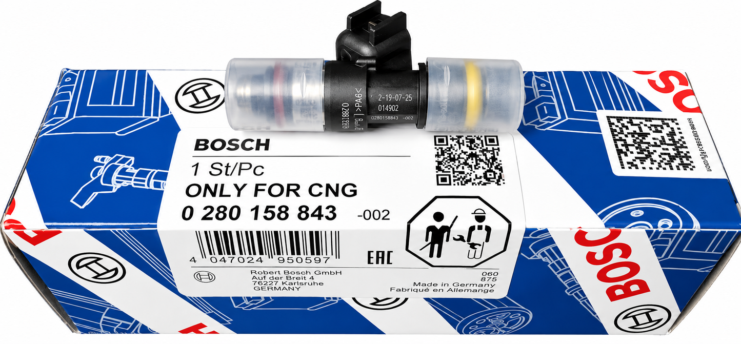 Bosch 210 lb/hr High Impedance Fuel Injector EV6 35mm