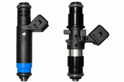 95 lb/hr Bosch High Impedance Fuel Injector EV1 – Set of 8 – 60mm Long with Aluminum Adapters